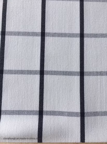 カチオンレーヨン糸を使用した Tr Check 生地のカスタマイズ